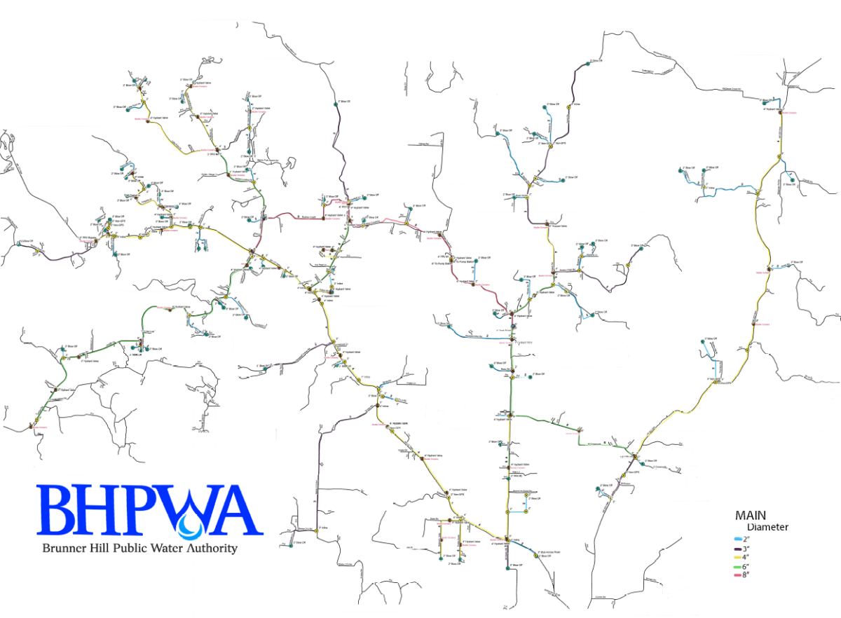 BHPWA Map